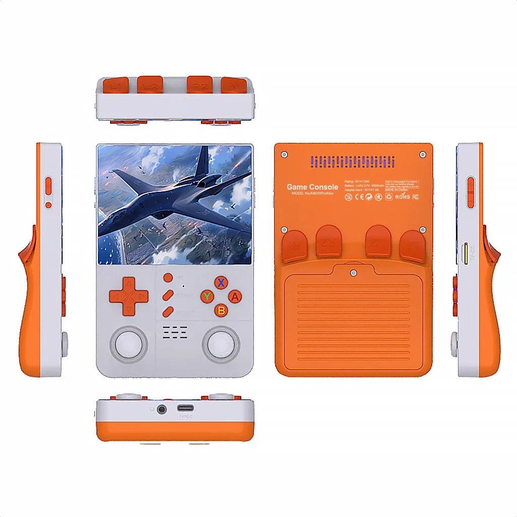 BOYHOM R40XXPROMAX Retro Handheld with ARKOS2.0, 4.2" HD IPS Screen, 4500mAh, WiFi - Portable Classic Gaming Best Gift