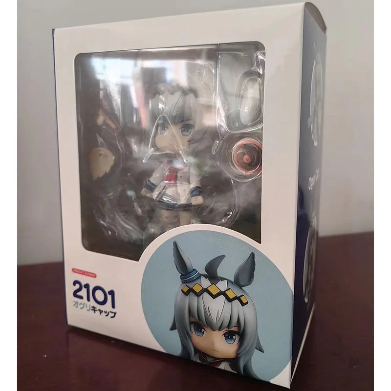 Q-Version Pretty Derby Series Anime Character Face Action Figure Desktop Decor Surprise Kawaii Girl Exquisite Toy Model Gifts