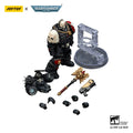 【In Stock】JOYTOY Warhammer 40K Blood Angels Lemartes with Jump Pack,Blood Crozius and Absolver Bolt Pistol 1/18 Action Figure