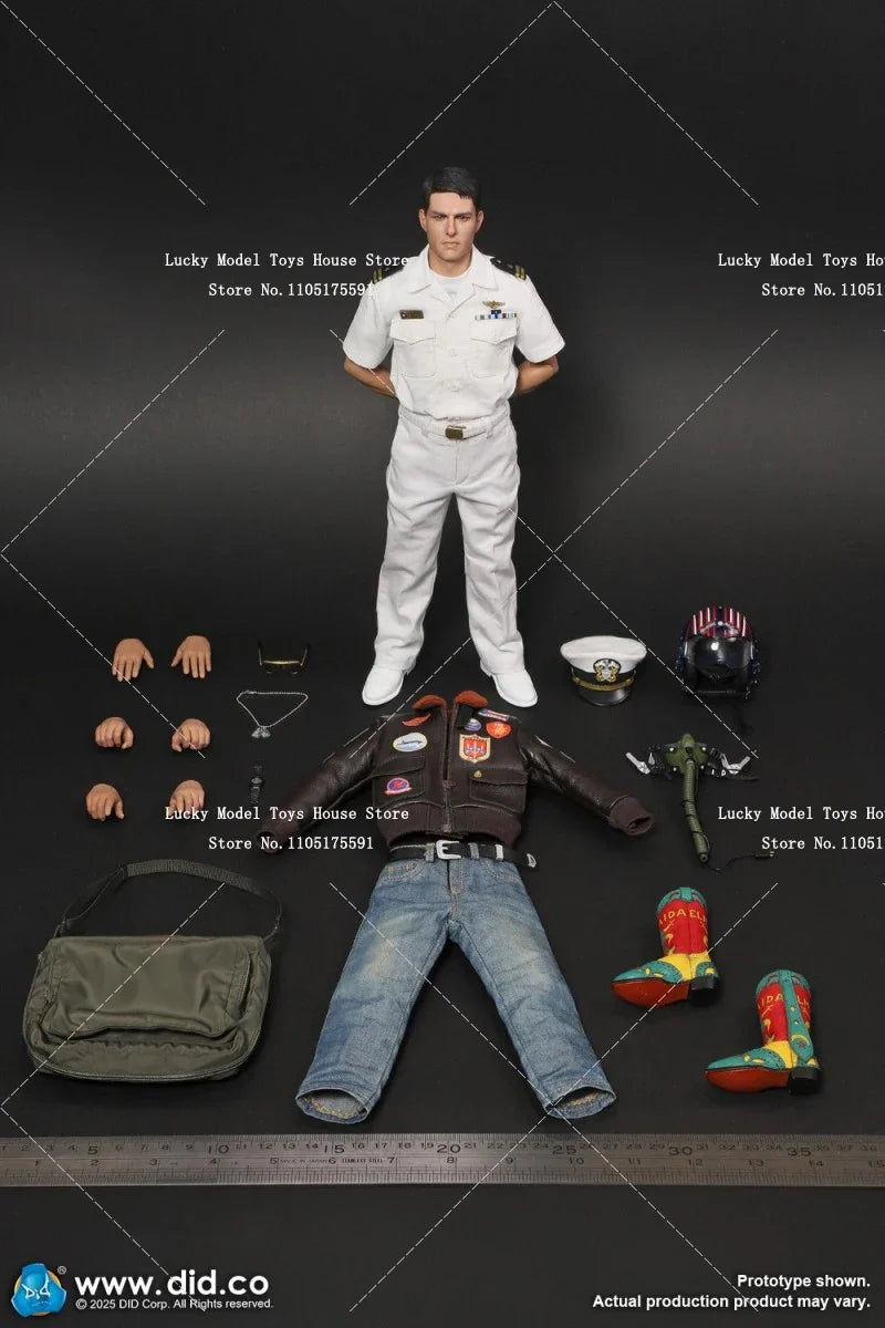 1/6 Collectible Peter Lieutenant Action Figure MA80181 Did Movie Handsome US Pilot Tom Simulation 12inch Man Soldier Model Toys