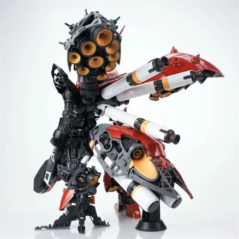 Red Soul Model RG Nightingale Action Figure MSN-04-2 1/144 Scale Assembly Model Kit Room Decor UC Anime Figures Birthday Gift