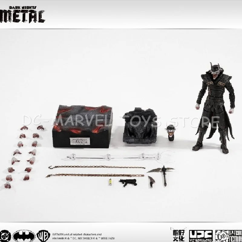 Pre Original Lpzz Toys U-P-Finegures 16cm The Batman Who Laughs Dark Knights Dc Custom Anime Action Figure Gifts Toys