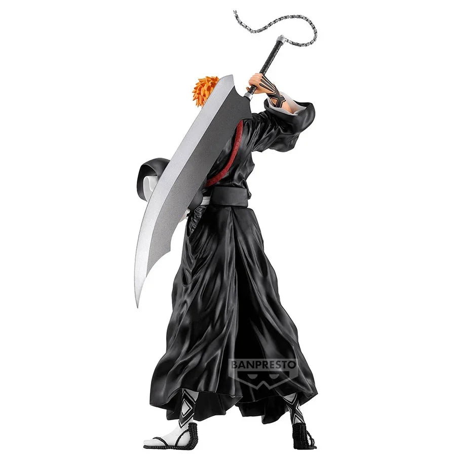 Original Bandai Bleach Anime Figurines Grandista Ichigo Kurosaki PVC Action Figures Collectible Model Figurals Toys