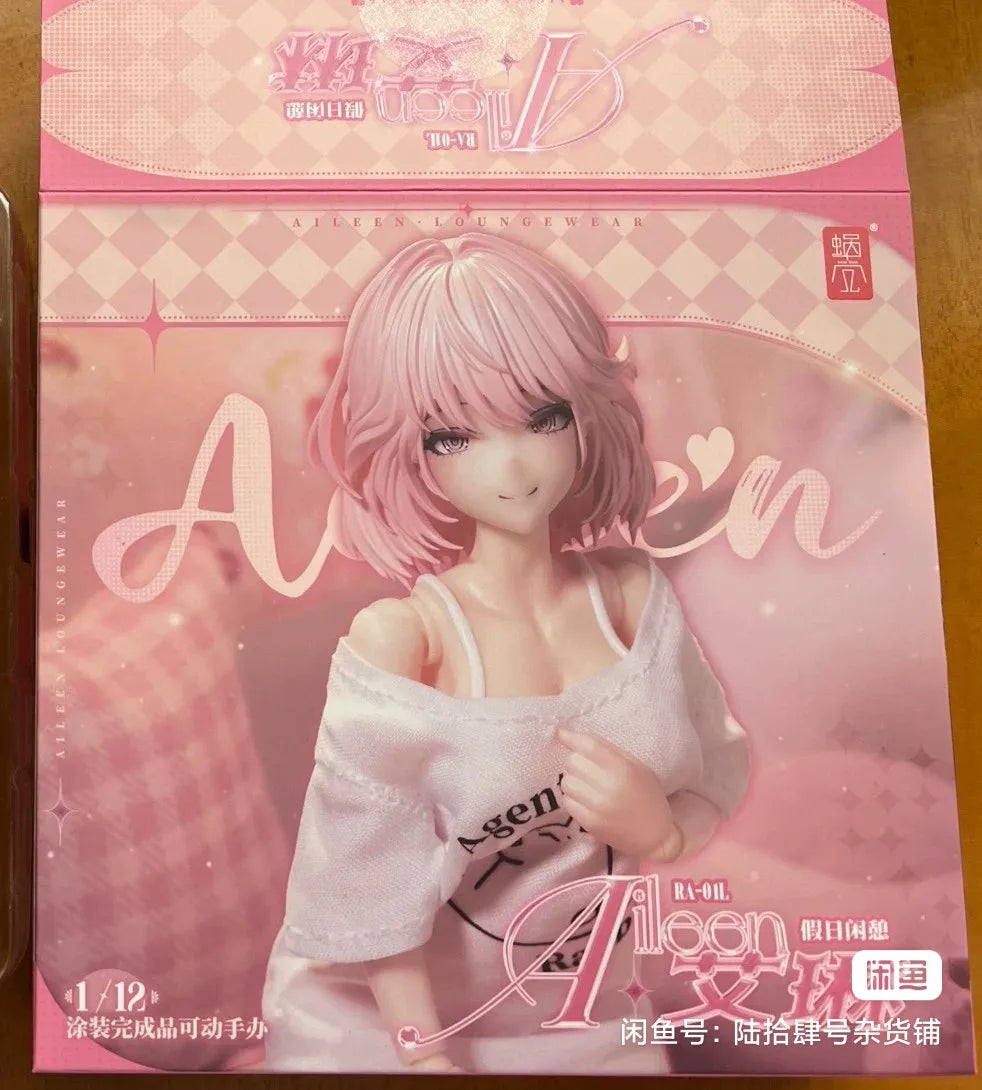 Snail Shell RA-01L Aileen 1/12 Scale Anime Action Figure Beautiful Girl Loungewear Movability Model Toy in Stock for Holiday
