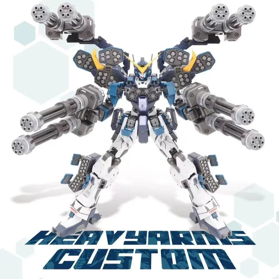 Supernova 1/100 MG Desert Heavy Cannon Hedgehog Set Blue Heavy Cannon Assembly Model Action Figure Toy Collector Birthday Gift