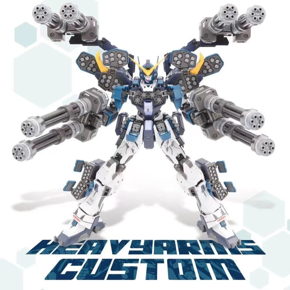 Supernova 1/100 MG Desert Heavy Cannon Hedgehog Set Blue Heavy Cannon Assembly Model Action Figure Toy Collector Birthday Gift