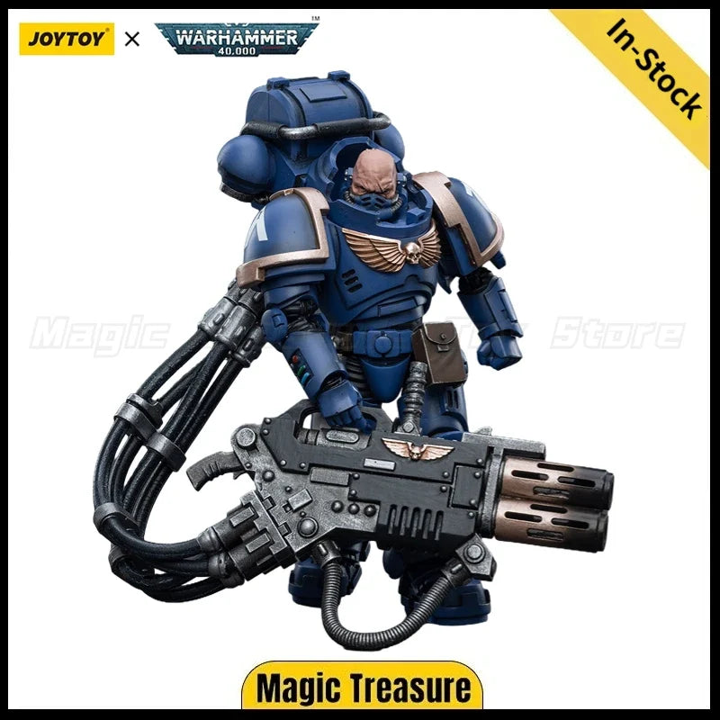 【In Stock】JOYTOY Warhammer 40K UItramarines Primaris Eradicator 2 1/18 Action Figure Toy