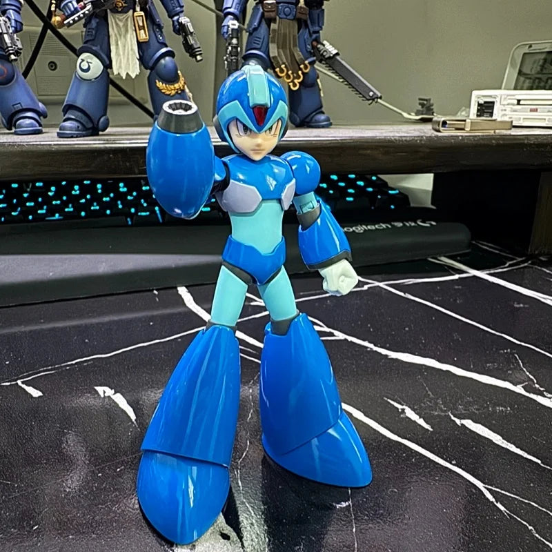 [In Stock] Genuine Threezer 3a Mdlx Rockman Mega Man X Mobile Doll Figure Model Collection Ornament Toy Boy Gift