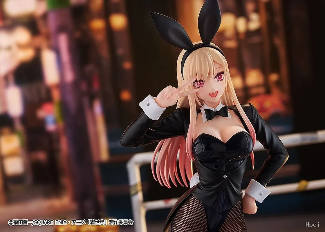 [Pre Sale]Genuine Aniplex+ My Dress-Up Darling Kitagawa Marin Bunny Girl Dress Up Series Black Silk Girl Model Toy Collectibles