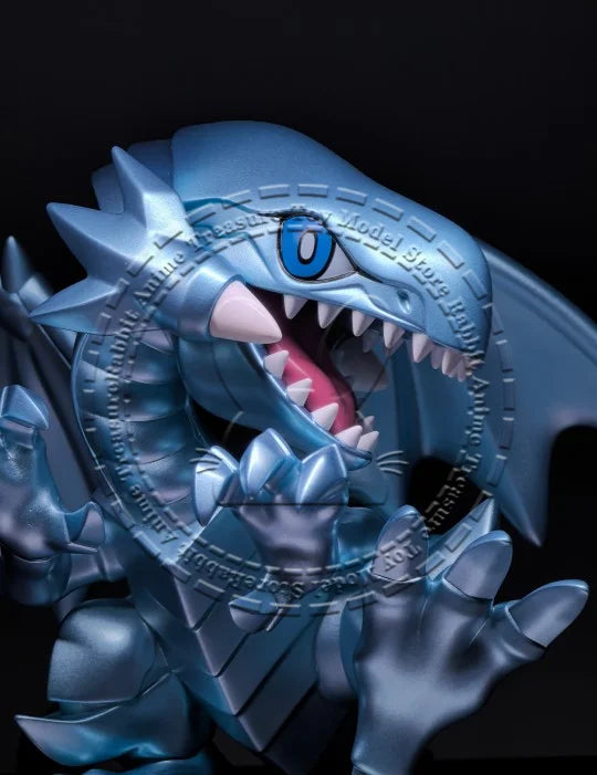 In Stock Original Genuine MegaHouse MEGATOON YuGiOh Figure BlueEyes White Dragon Chibi Style Collectible Toy