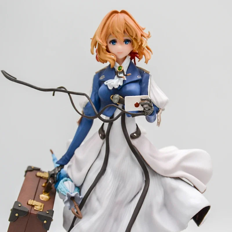 25cm Violet Evergarden Anime Girl Figure VIOLET EVERGARDEN Action Figure Eternal Garden Weier Figurine Collection Model Doll Toy