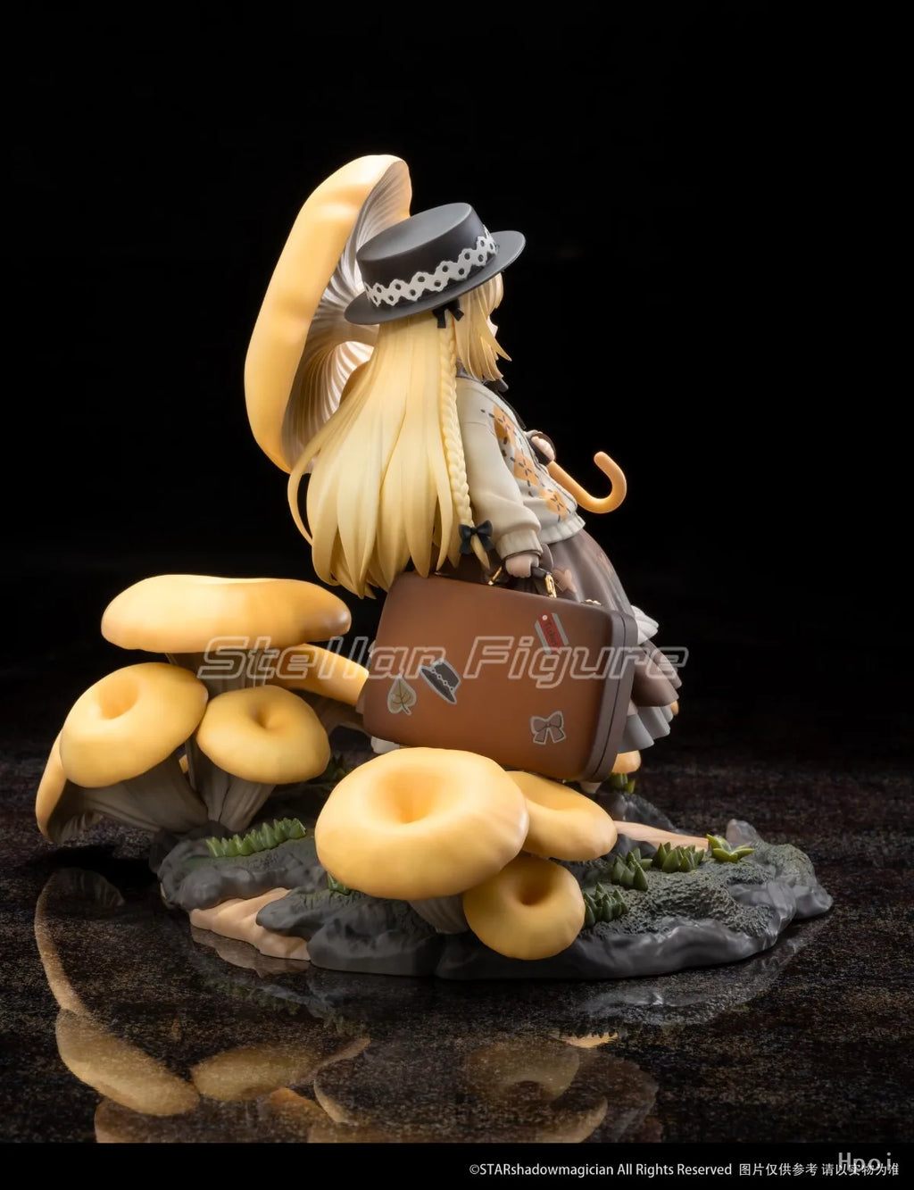 【SF】In Stock Reverse Studio Mushroom Girl Series·No.3·Golden Top Side Ears 1/1 Scale Figures Model Original Collection
