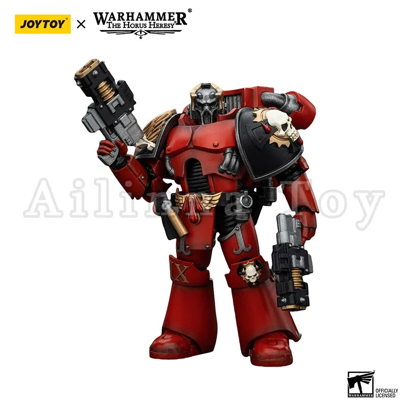 JOYTOY 1/18 Action Figure The Horus Heresy Blood Angels Angel's Tears Squad Legion Praetor in Tartaros Terminator Armour