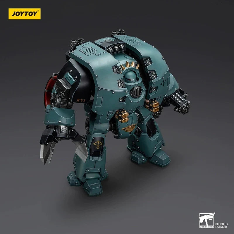 in Stock JOYTOY 1/18 Sons of Horus Leviathan Dreadnought with Siege Drills Mecha Anime Model Toy Action Figures Gift