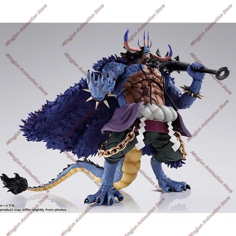 In Stock Bandai SHF One Piece One Piece Kaido of The Beasts Human-Beast Type Original Yonko Action Figures Collection Gifts