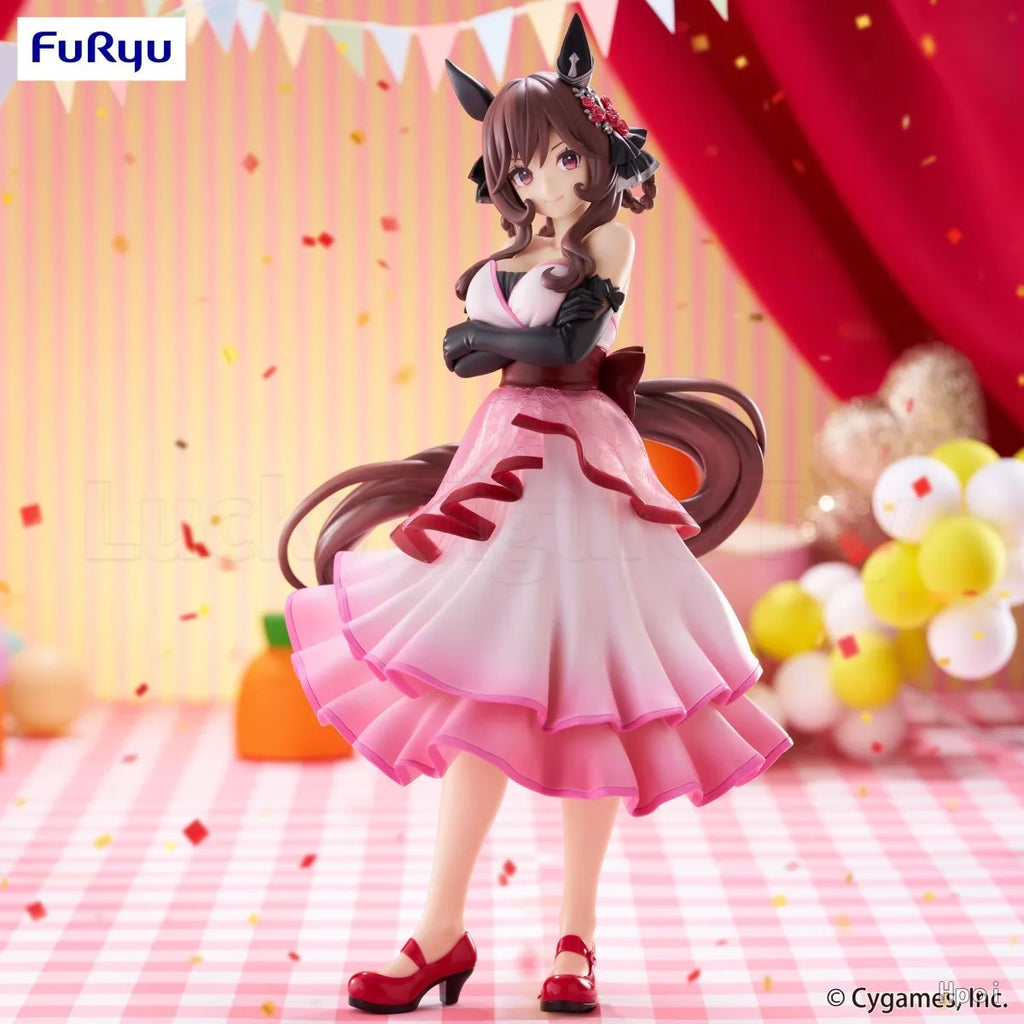 【Original】FuRyu Trio-Try-iT Figure Uma Musume Pretty Derby Gentildonna Figures Collectibles Models Classic Anime Toys
