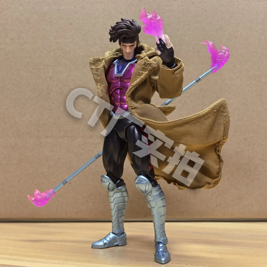 Ct Toys In Stock Gambit Figure Mafex 131 X-Men Wolverine Shf Anime Action Figure Figurine Statue Model Customized Gifts Kids Toy
