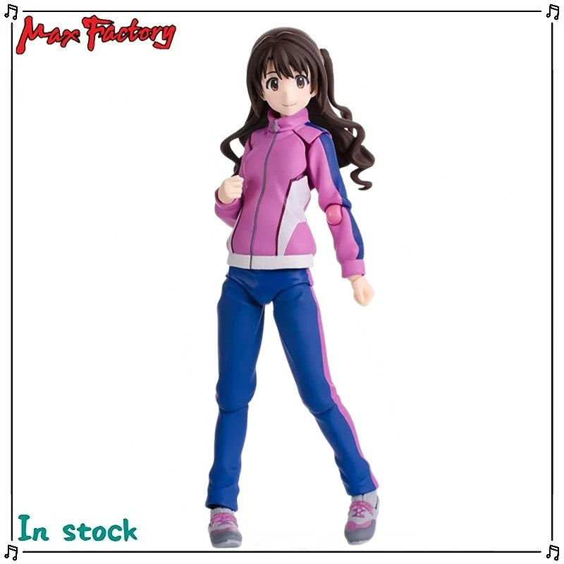 Original Max Factory Figma##EX-28 THE IDOLM@STER Cinderella Girls Shimamura Uzuki Anime Figure Model Toy Gift Collection