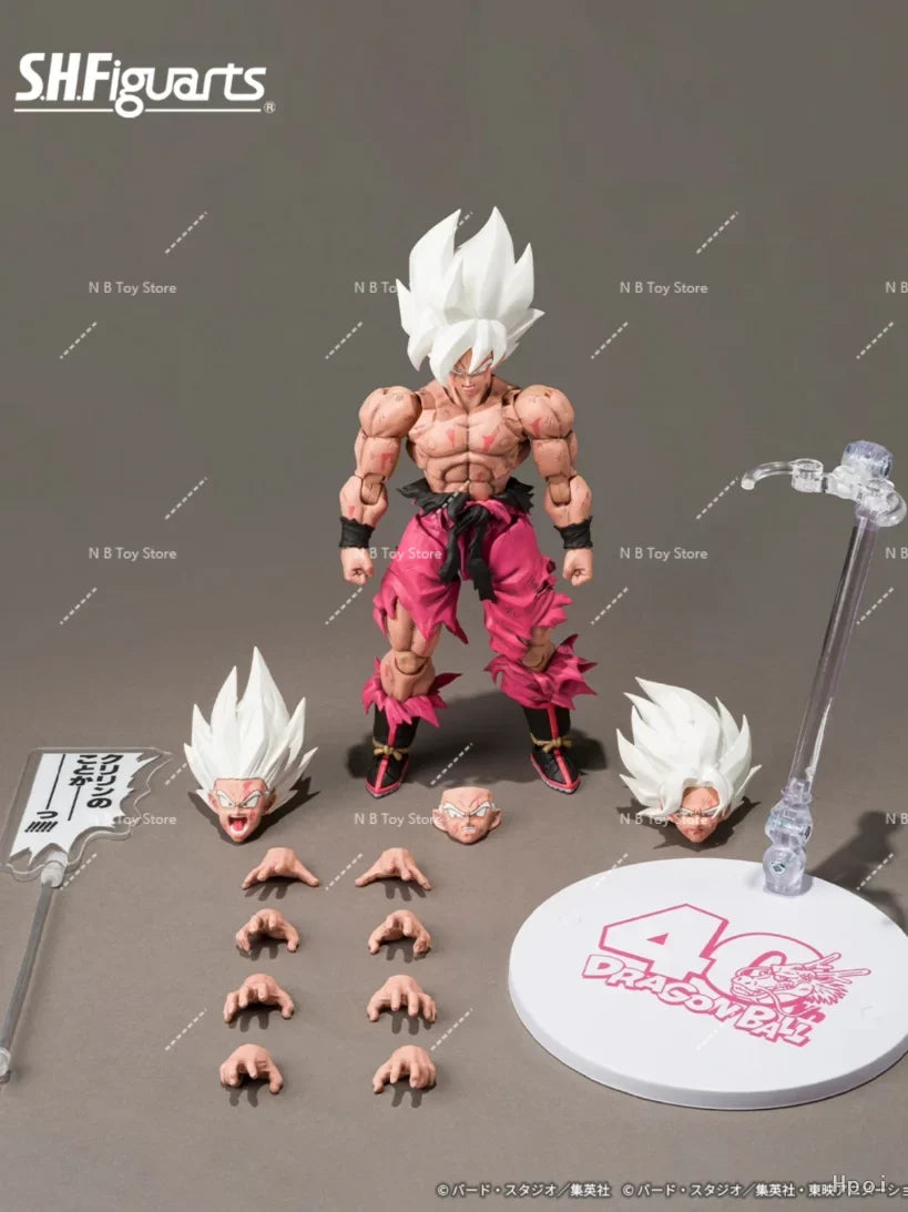 Bandai SHF Son Goku Legend Super Saiyan Genki Tian Festival Dragon Ball Genki Festival Model Toy Figure