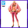 Auf Lager Bandai Original Banpresto ONE PIECE Don Quijote de Flamingo Anime Actionfigur Modellfiguren Spielzeug