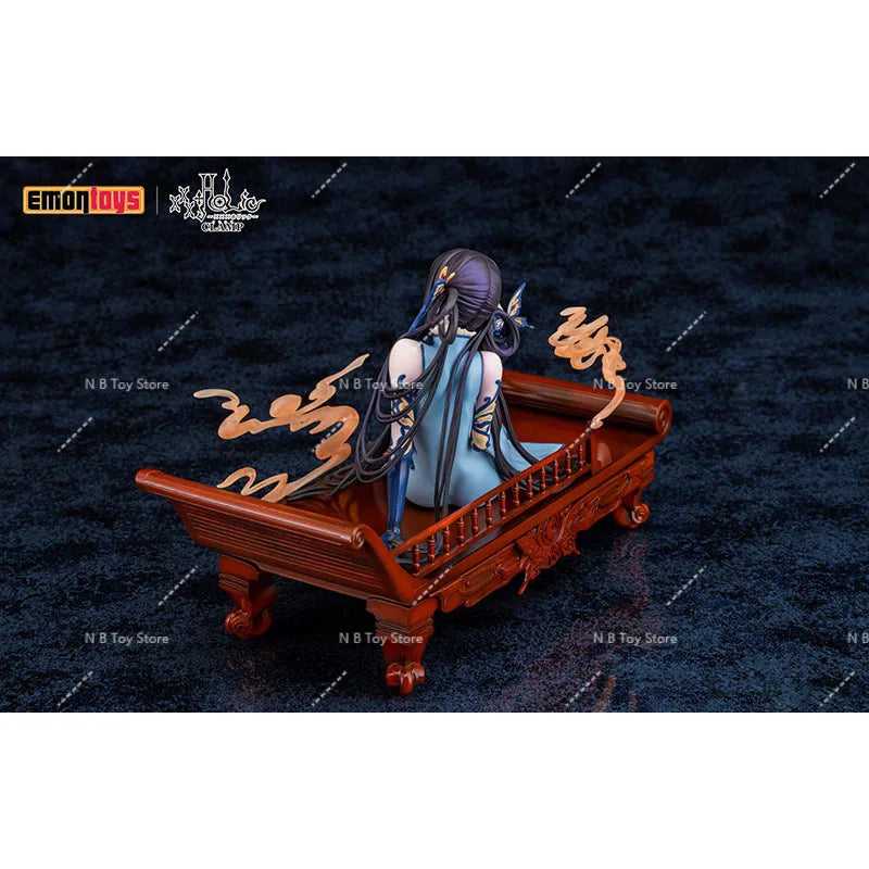 Emontys-Statua of Ichihara Yuuko XXXHOLIC Anime Figure Model Chinese Series Version of Dress Action Toys 16cm Original in Stock