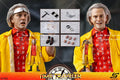 SaturnToys ST002 Quick Shipment 1/6 Time Traveler White Hair Doc. Yellow Suit Cloth Action Figure Display 12inch Soldier Model