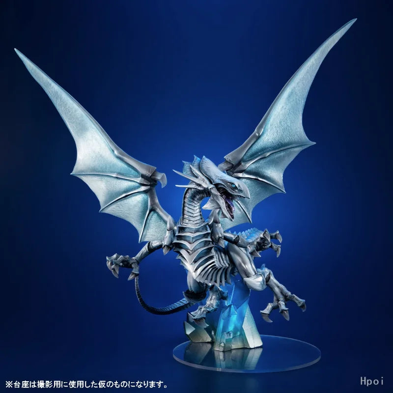MegaHouse AWM Original:Yu-Gi-Oh! Blue-Eyes White Dragon 28cm PVC Action Figure Anime Figure collectible Model Toys Doll Gift