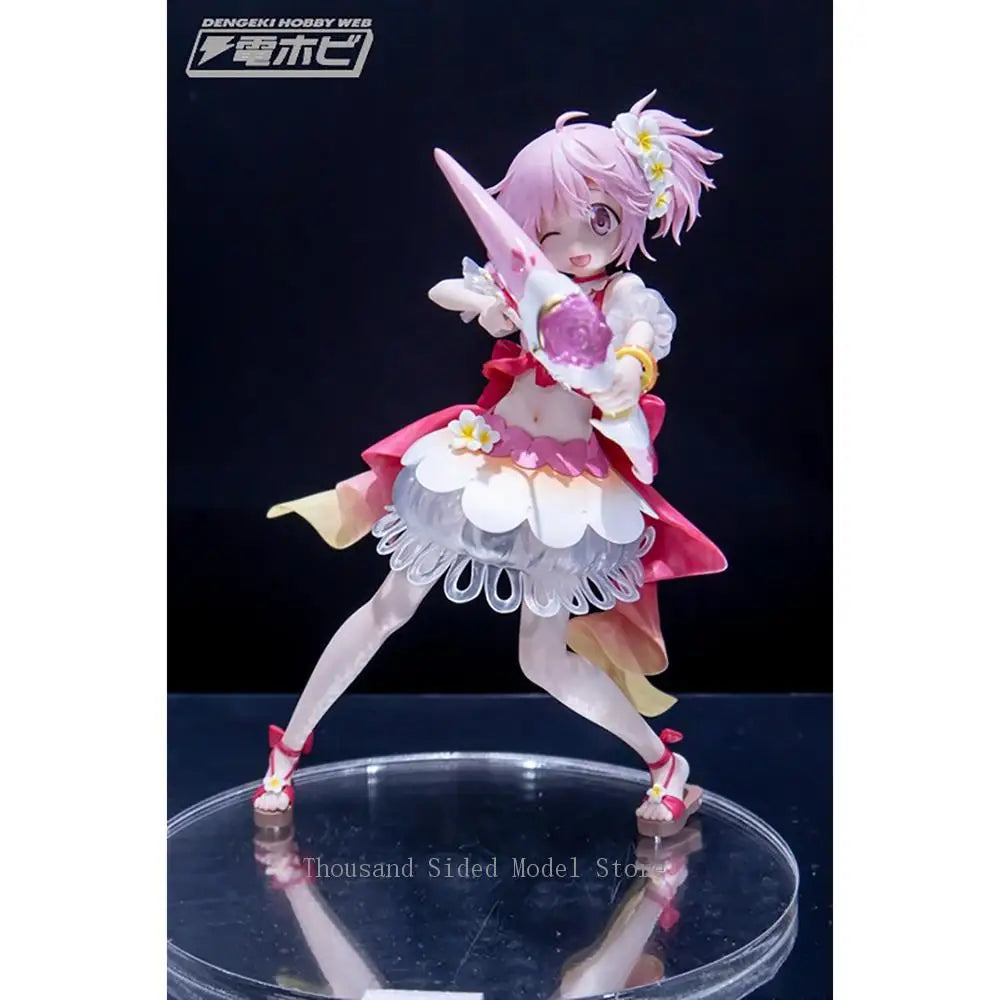 Original Konami Splash Girls Kaname Madoka Akemi Homura Action Figure (Puella Magi Madoka Magica Side Story) Anime Toy Model