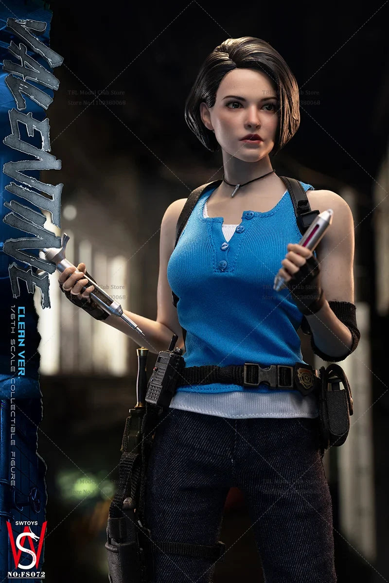 In Stock SWTOYS FS072 1/6 Scale Special Police Force Rescue Support Team Jill 12-inch Full Set Action Figure Female Soldier Toys
