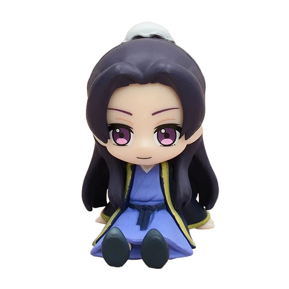 Q Version The Apothecary Diaries Maomao Jinshi Mini Figure Anime Periphery Kawaii Sitting Toys Desktop Car Ornaments Model Gifts