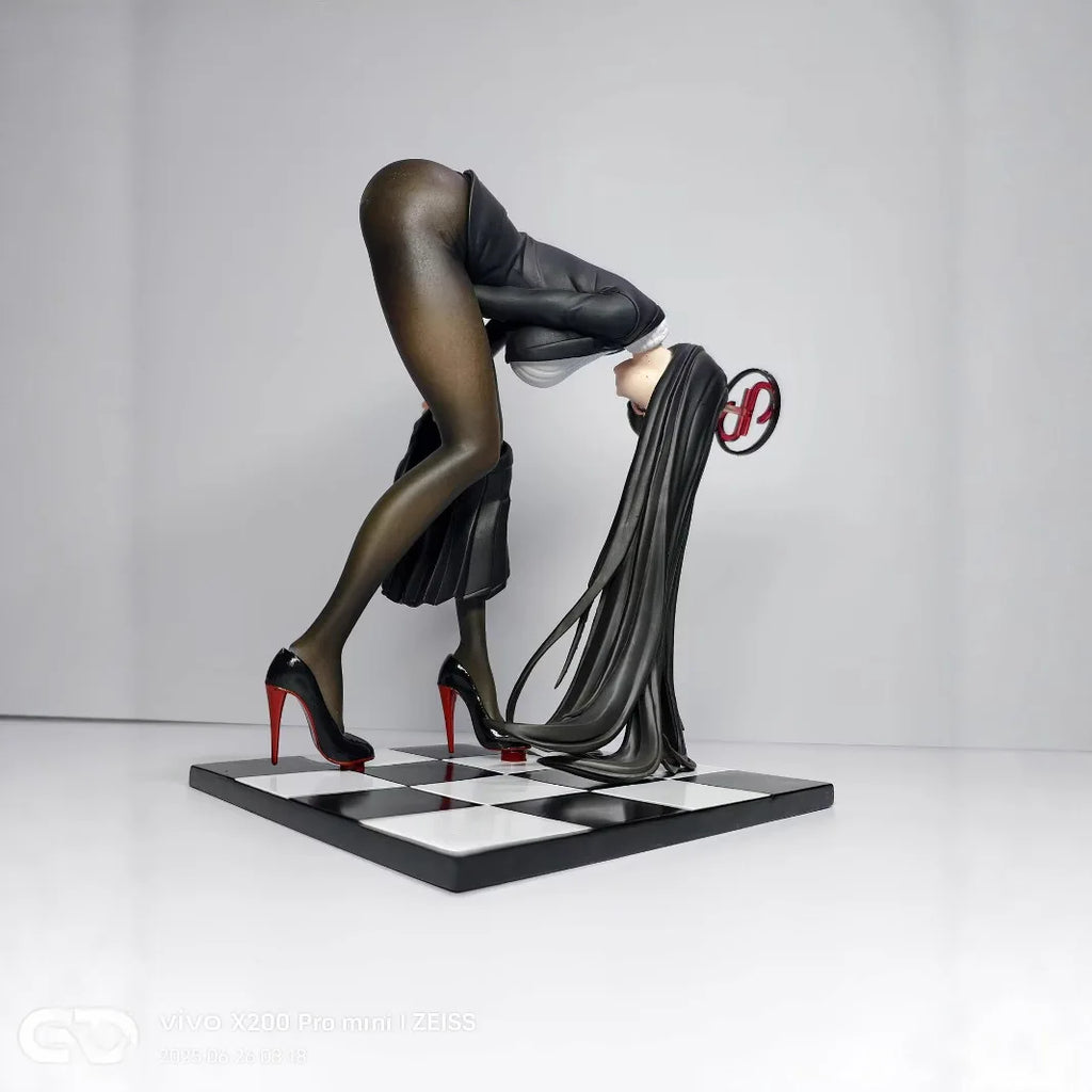 Blue Archive  Tsukatsuki Rio 1/6 Scale Figure - 18CM Destroying Mushroom Girl, Anime Collectible Gift with Display Box