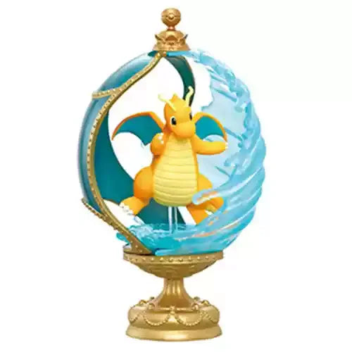 Re-Ment Pokemon Figures Ovaltique Collection Pikachu Gardevoir Dragonite Roserade Mimikyu Mew Pvc Model Gift Toy