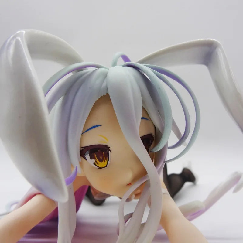 No Game No Life Shiro1/4Scale Bunny Girl Figure High-Quality Anime Statue Collectible Pvc Model Ornament Adult Action Figure Toy