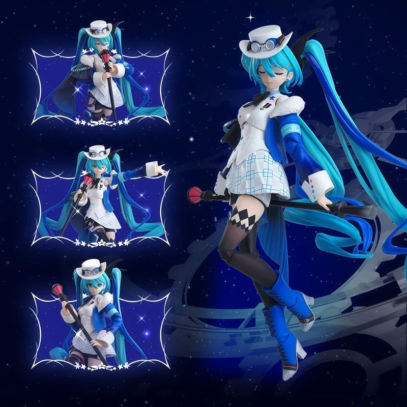 BLOKEES Hatsune Miku The Future Has You series Action Figure Model Assembly Toys Joint Mobility Desktop Ornaments Birthday Gifts