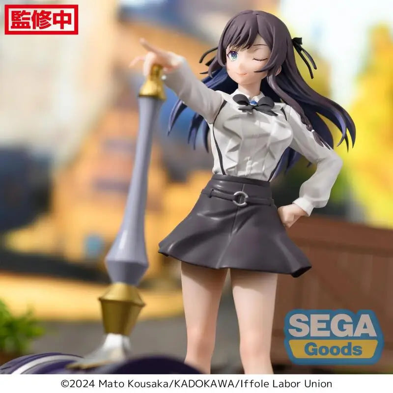 Genuine Sega I May Be A Guild Receptionist But I Will Solo Any Boss To Clock Out On Time Luminasta Alina Clover PVC Figure Model