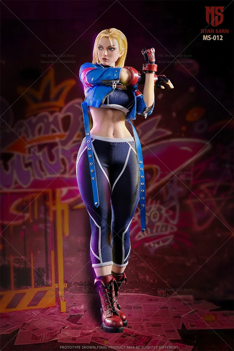 In Stock STAR MAN MS-012 1/6 Scale Classic Street Fighter Cammy White 12Inch Full Set Female Solider Action Figure Model