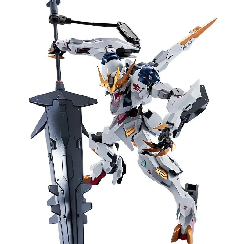 Bandai Original Mobile Gundam METAL ROBOT ASW-G-08 GUNDAM BARBATOS LUPUS REX Figure Model Collection Toy Gift