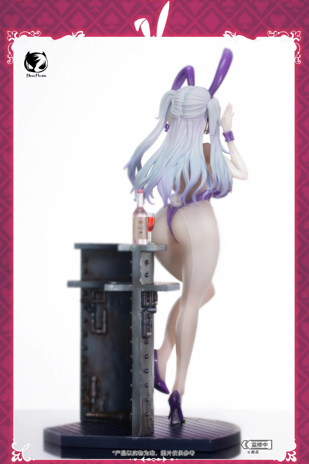 In Stock BearPanda Lin Xia Bunny Girl 1/6 28CM Desktop Cute Dolls Anime Action Figure Toy Gift Model Collection Hobbies