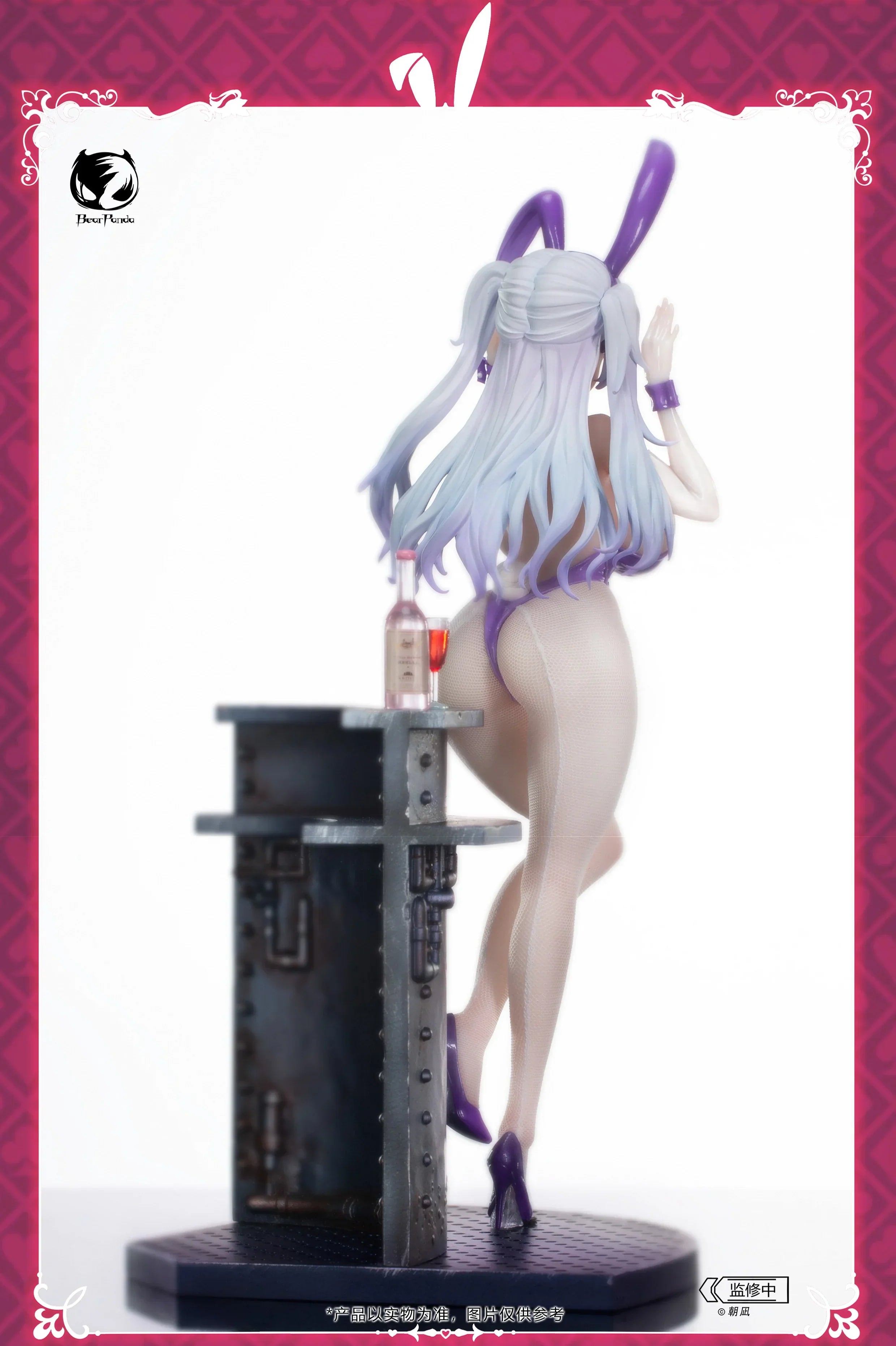In Stock BearPanda Lin Xia Bunny Girl 1/6 28CM Desktop Cute Dolls Anime Action Figure Toy Gift Model Collection Hobbies