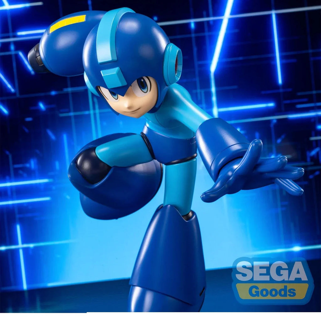 100% Original SEGA Luminasta Rockman Rockman Garage Kit Collection Series Anime Figure Model Toys