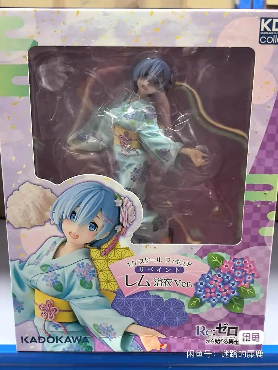 Original in Stock KADOKAWA KDcolle Re: ZERO - Starting Life in Another World Remu 1/7 Figures Model Toy Gift Collection Ornament