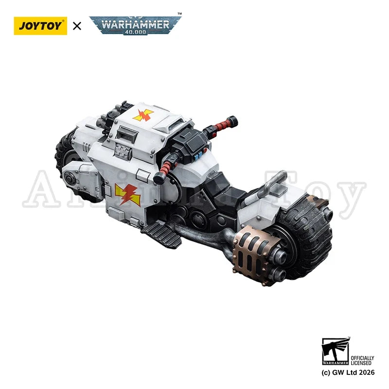 [Pre-Order]JOYTOY 1/18 Action Figure 440K White Scars Raider-pattern Combat Bike Anime Collection Model Toy