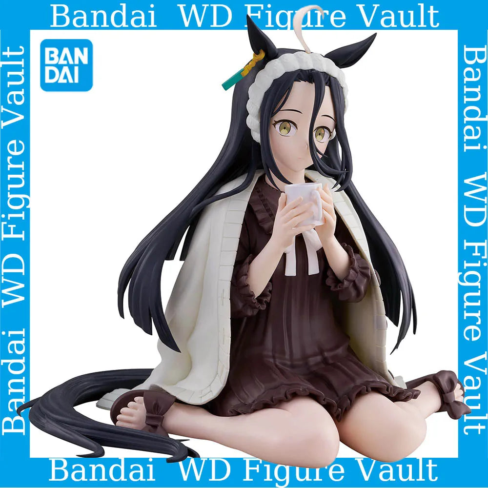 In stock Bandai Uma Musume Pretty Derby Relax time Agnes Tachyon Manhattan Cafe Virsina Satono Diamond Figures Genuine Boxed Toy