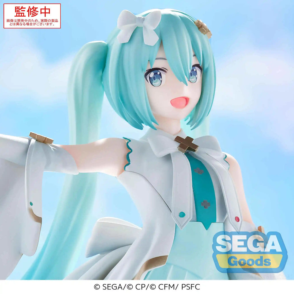 Original SEGA Hatsune Miku Anime Miku World Plan Luminasta Anime Figure Action Figurine Model Figuarts Collector Toys Decoration