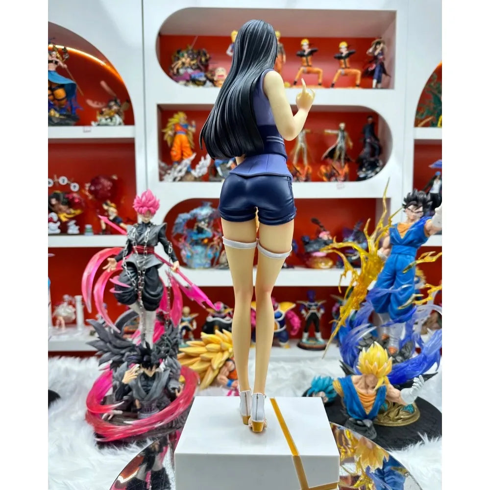 55cm NARUTO Anime Figure Hyga Hinata Sexy Beautiful Girl Perimeter PVC Model Desktop Decoration Ornaments Birthday Gifts Toys