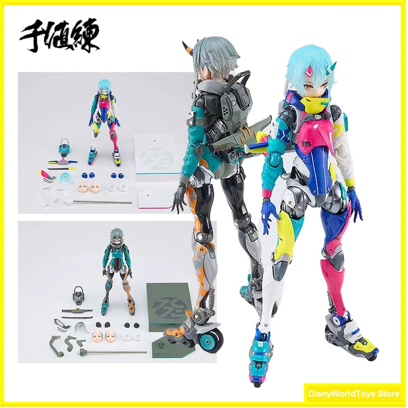 100% Original Max Factory Shojo Hatsudoki Motored Cyborg Runner SSX 155 Psychedelic Rush Downtown Trek In Stock Anime Model