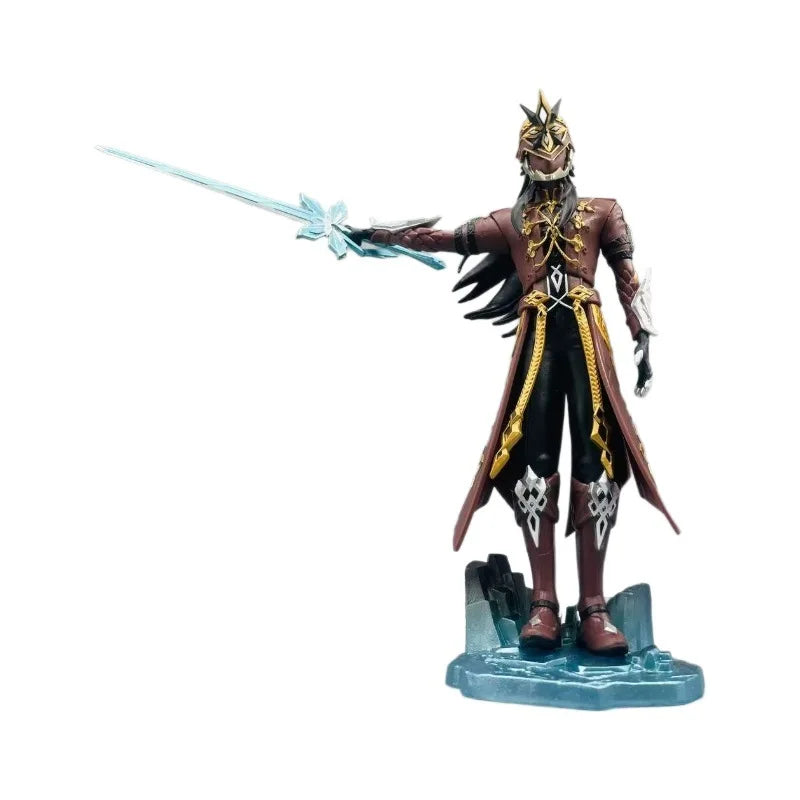 Game Genshin Impact Capitano Action Figures PVC Model Peripheral Collection Desktop Ornament Decoration Doll Toy Children Gift