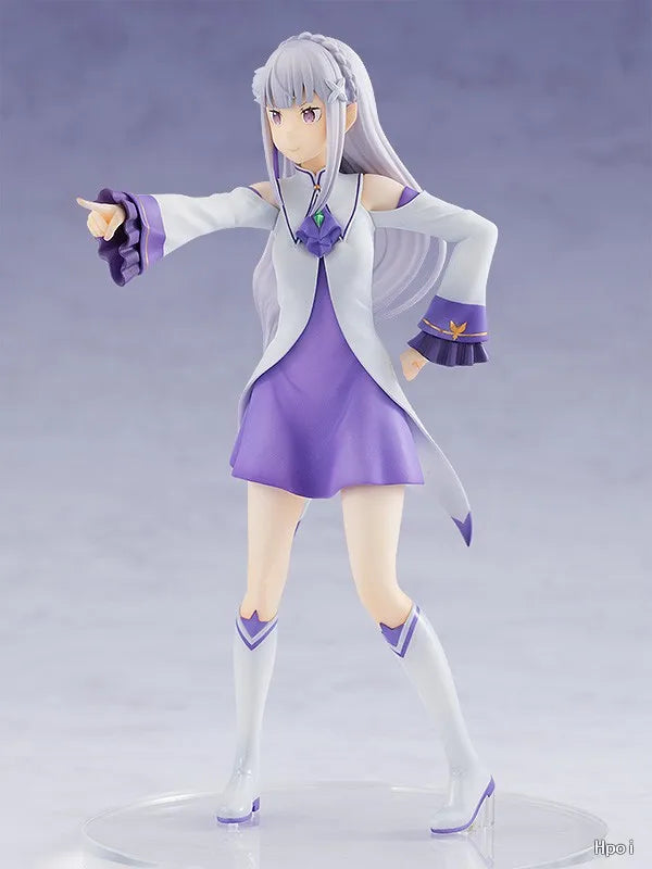 Original in Stock KADOKAWA KDColle LIGHT Re: ZERO - Starting Life in Another World Emilia Figures Model Toy Gift Collection