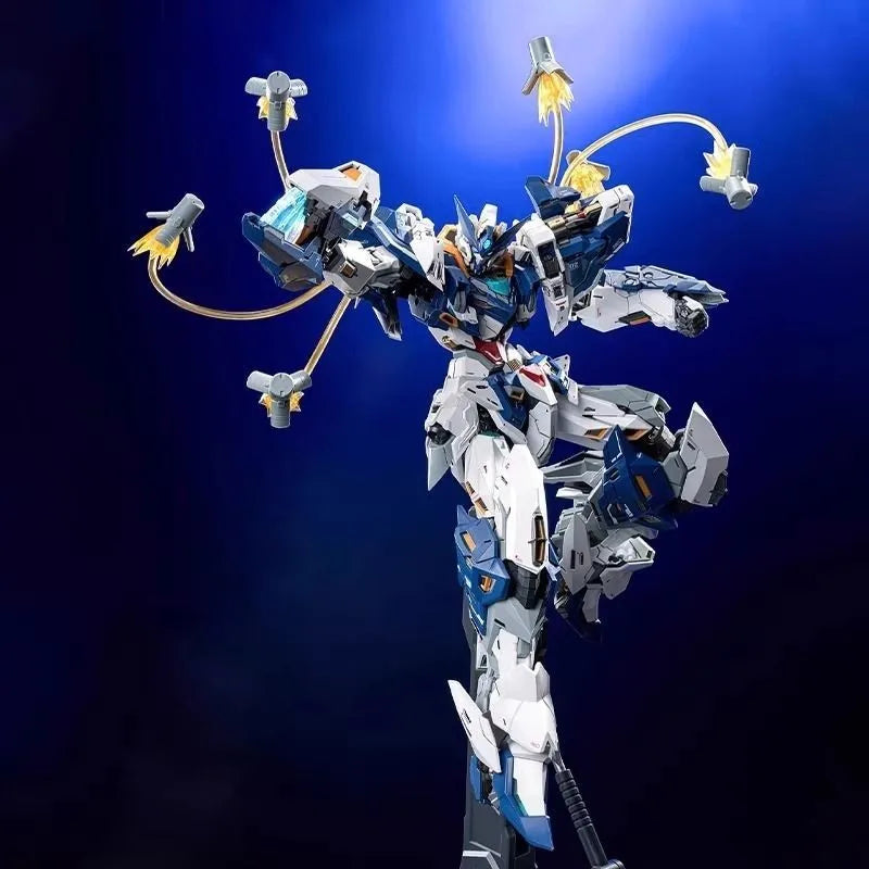 【IN STOCK】Original 1/72 MECHA WOLF WARRIOR MEGA MODE Core Crystal Aircraft No.02 Alloy Mecha Action Figure Collection Toy