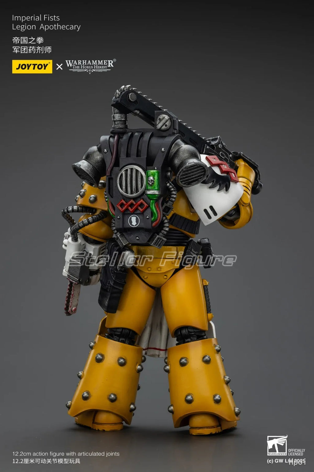 【SF】JOYTOY 1/18 Action Figure Imperial Fists Legion Apothecary Model Toys Gifts Collection Ornaments